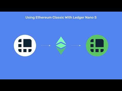 Using Ethereum Classic With Ledger Nano S